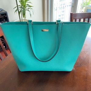 Large Tiffany Blue/Teal Kate Spade Tote